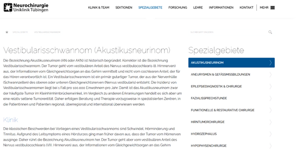 Neurochirurgie Uniklinik Tübingen