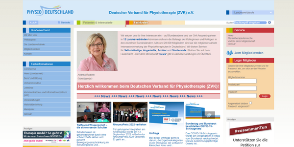 Zentralverband der Physiotherapeuten/Krankengymnasten e.V.